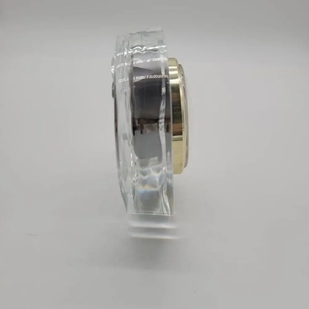 Vintage Staiger Clock Quartz with Genuine Lead‎ 24% Crystal
